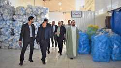 بازدید بازرس‌کل استان قم از واحد تولیدی نیکو صدف پارسا افروز/ حمایت طالبی از صنایع کوچک و متوسط